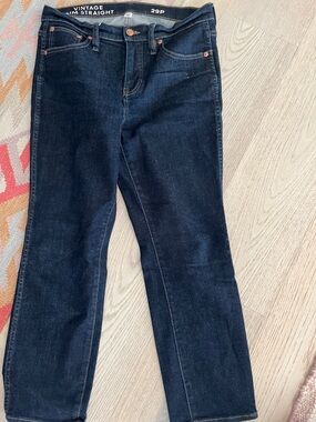 J Crew vintage slim straight 29P